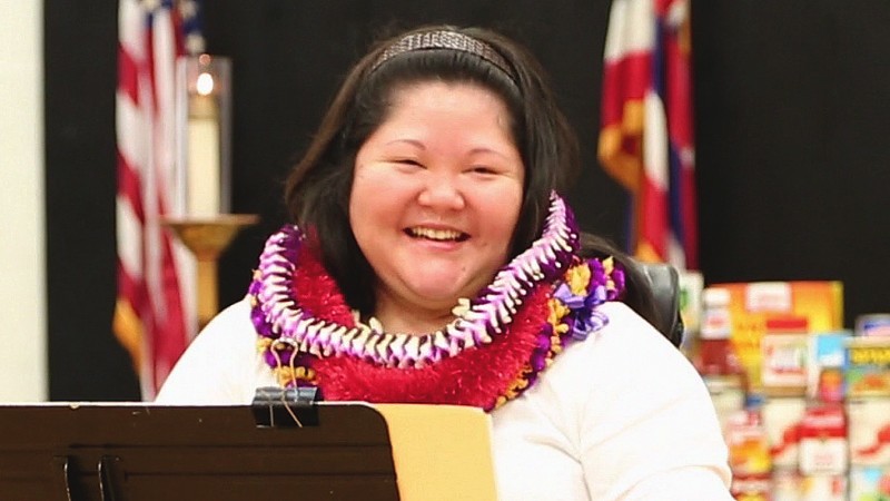 Summer Kozai, Iolani graduate and quadrupal amputee
