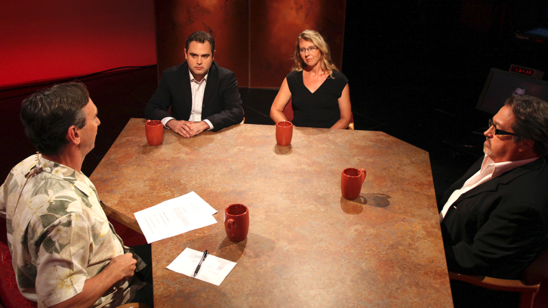 Daryl Huff, Debora Halbert, Colin Moore, and Chad Blair on Insights on PBS Hawaii