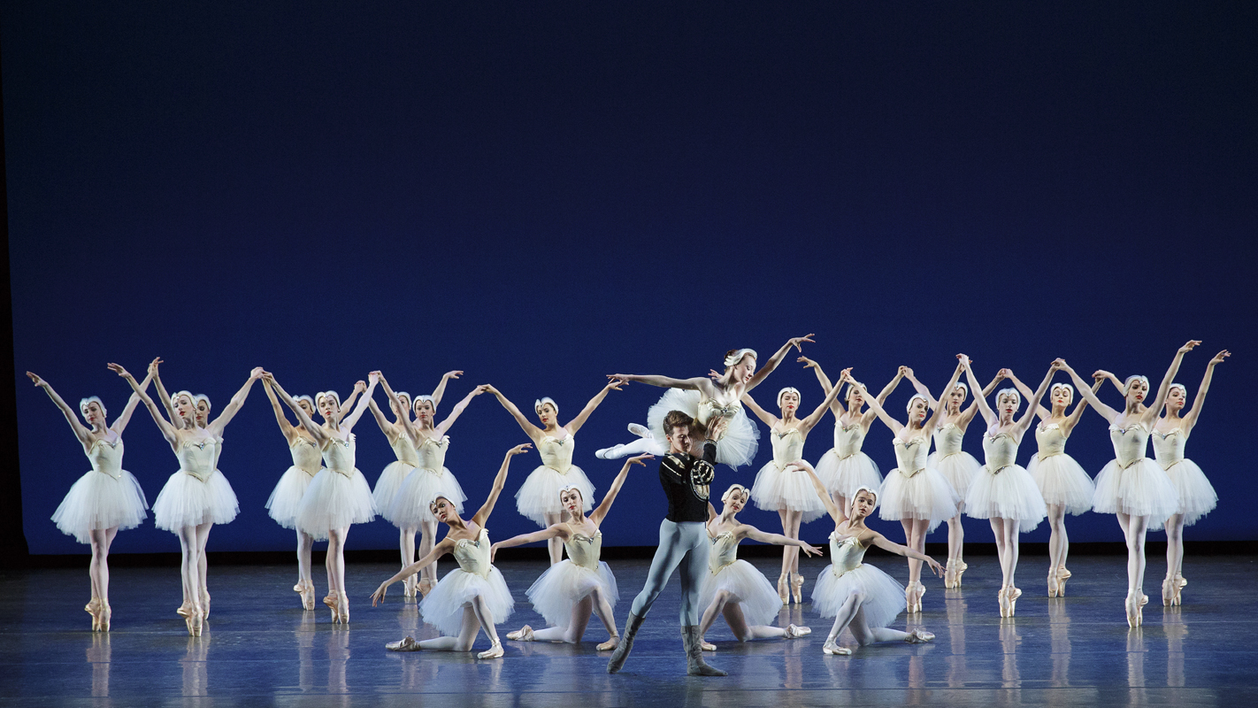 Alston Macgill as Odette and Joshua Shutkind as Prince Siegfried in
Swan Lake
Saturday Evening Cast
School of American Ballet Workshop