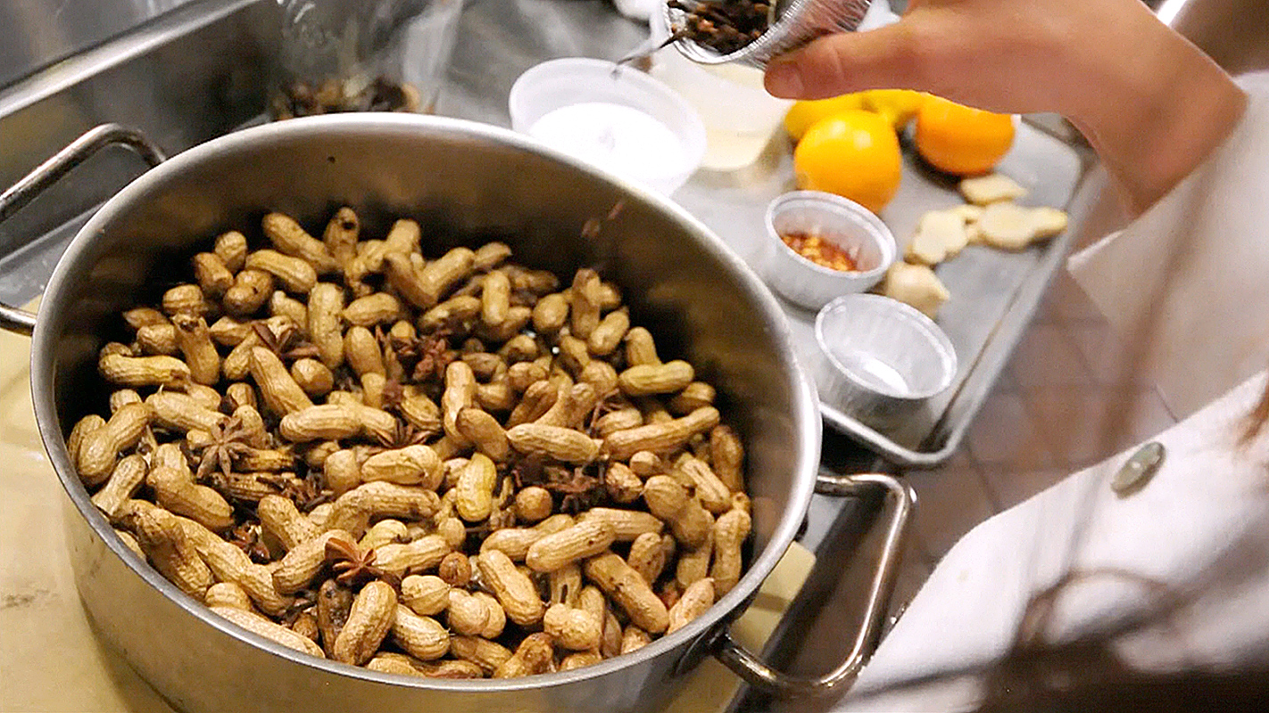 A CHEF’S LIFE <br/>A Peanut Pastime