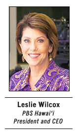 Leslie Wilcox, PBS Hawai‘i President and CEO