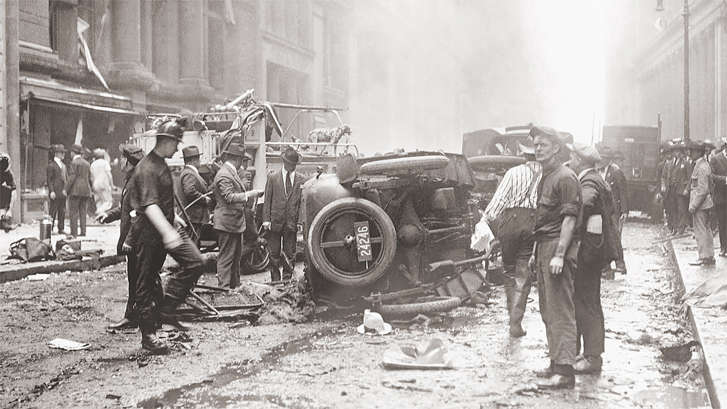 AMERICAN EXPERIENCE <br />The Bombing of Wall Street