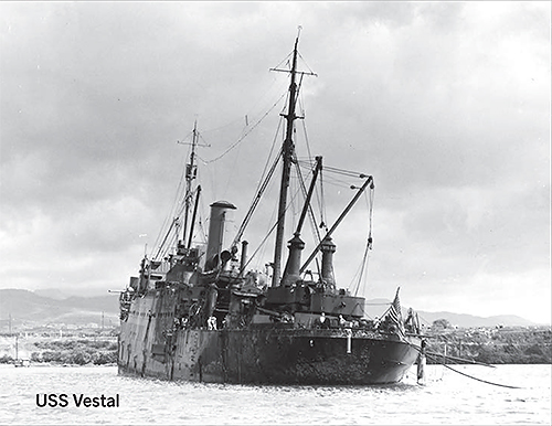 The USS Vestal