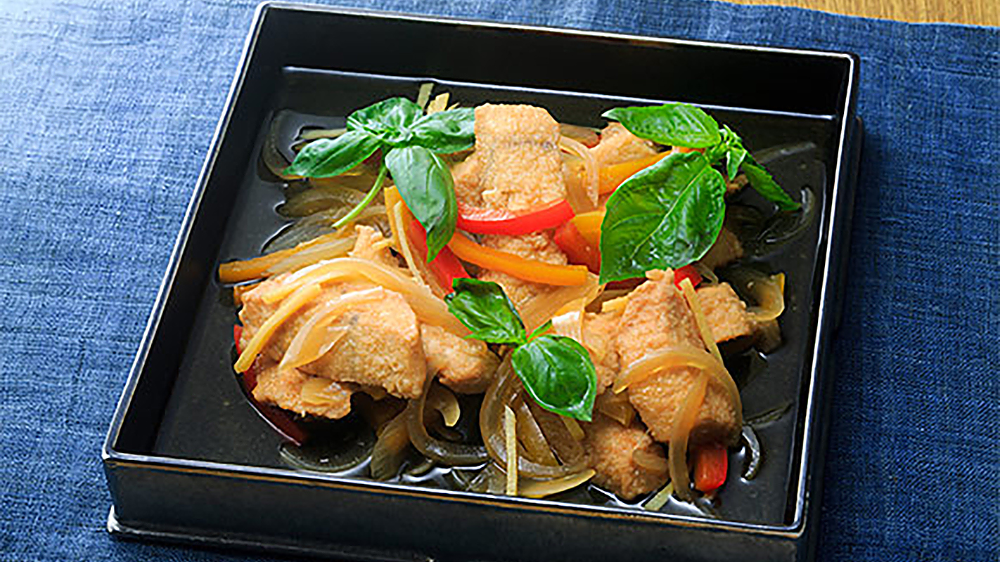 DINING WITH THE CHEF <br/>Marinated Swordfish