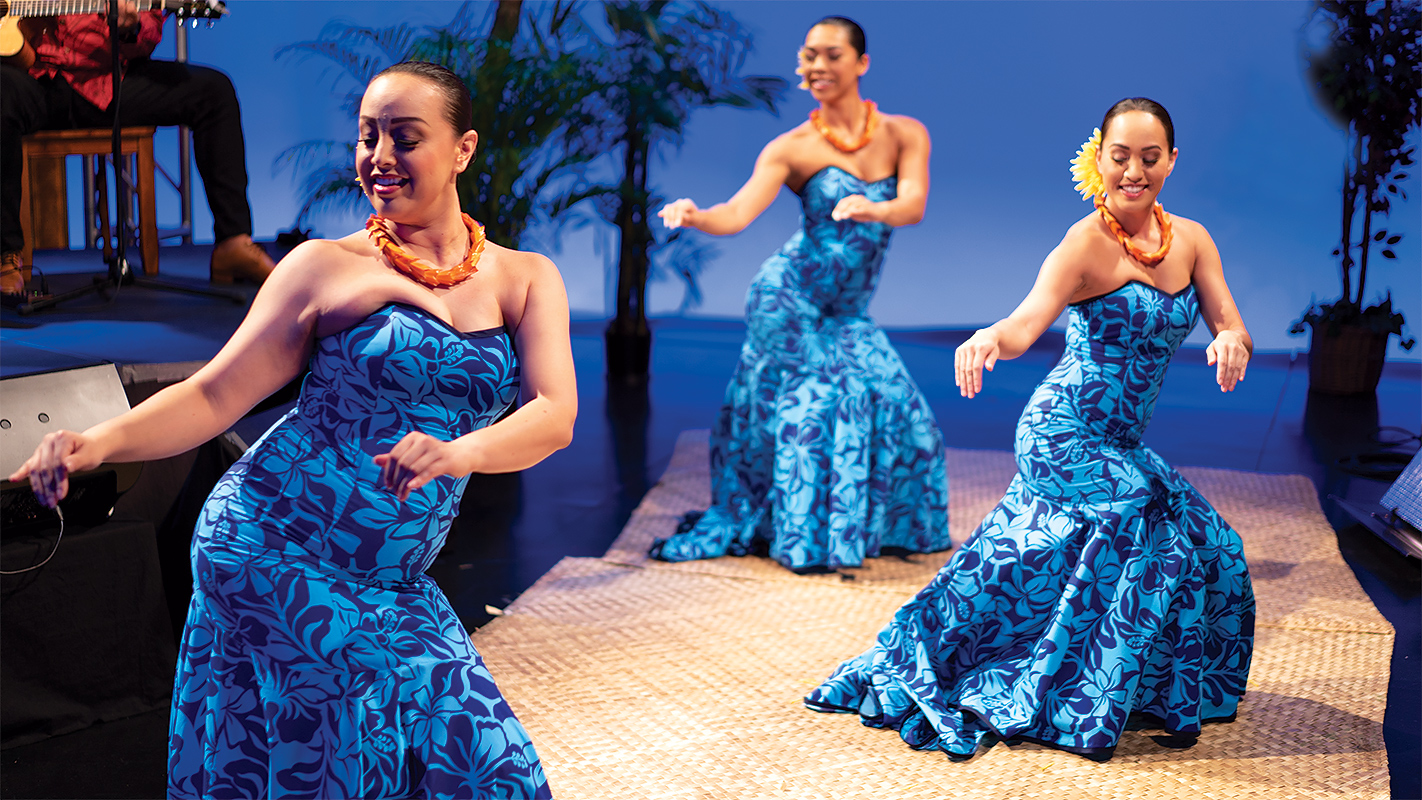 NĀ MELE: Traditions in Hawaiian Song - Josh Tatofi's performance includes a Hula performance