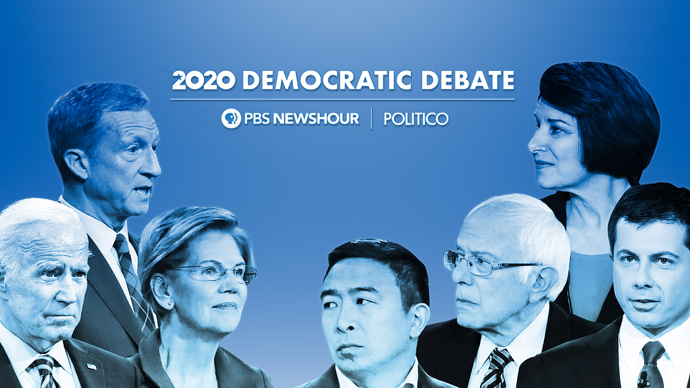 PBS NEWSHOUR and POLITICO <br/>Democratic Debate