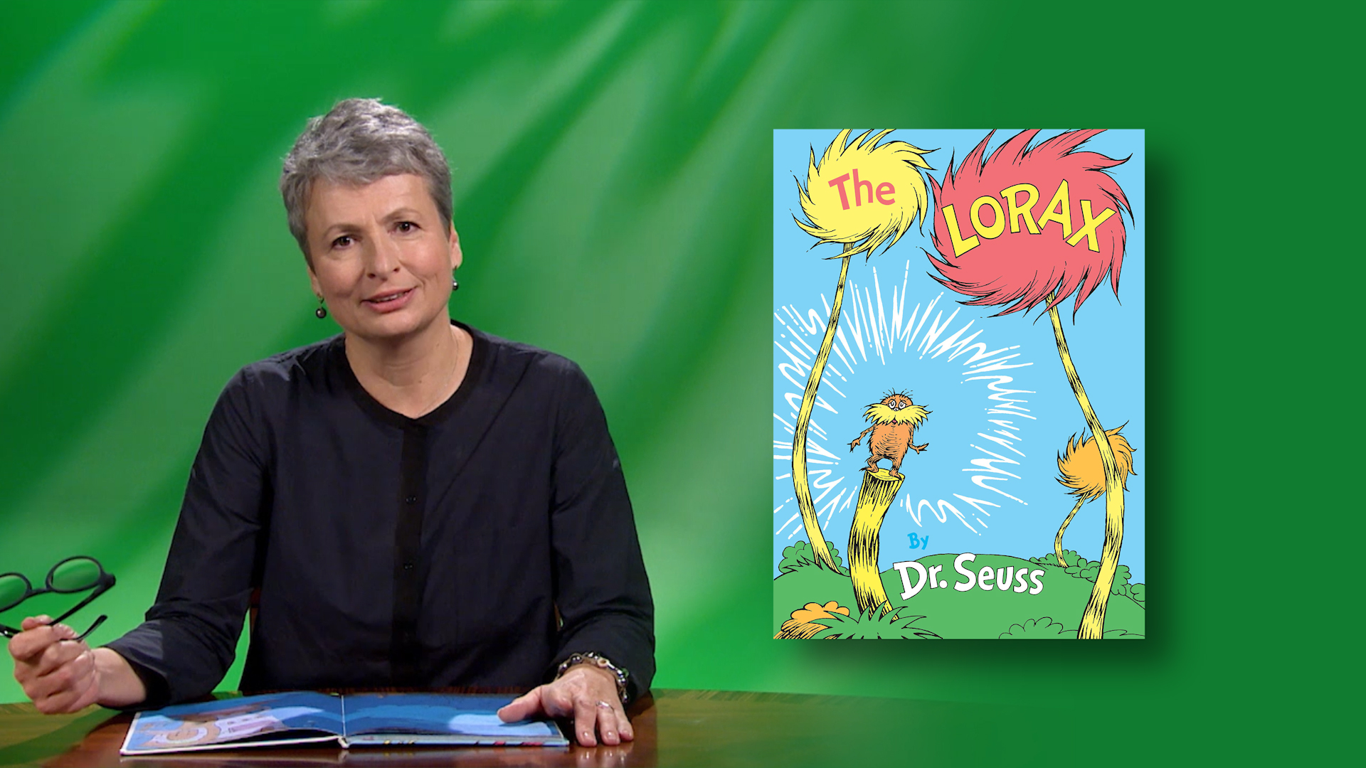Bettina Mehnert reads “The Lorax” <br/>GET CAUGHT READING