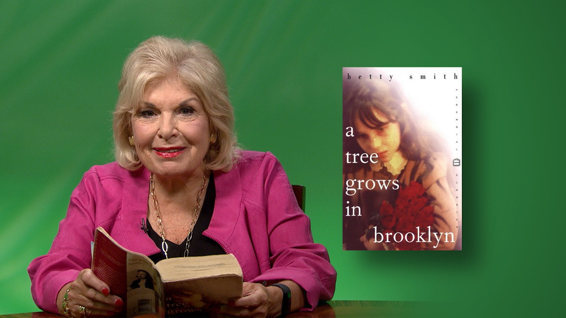 Patricia de Stacy Harrison reads “A Tree Grows in Brooklyn” <br/>GET CAUGHT READING