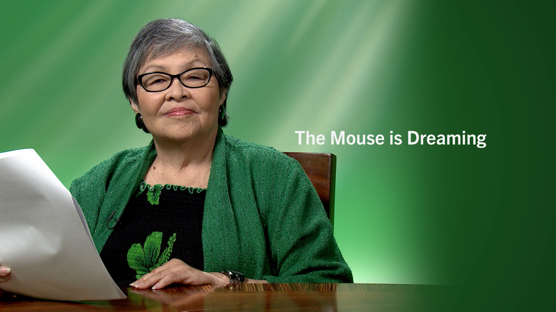 Puanani Burgess reads “The Mouse is Dreaming” <br/>GET CAUGHT READING