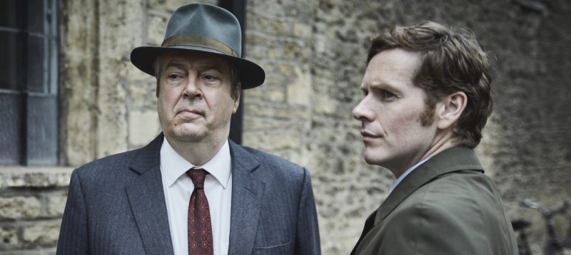 MASTERPIECE Mystery!
“Endeavour” Season 7

“Raga”
Sunday, August 16, 2020; 9-10:30pm ET
A clash between two young, rival gangs results in tragedy. Initial investigations lead Morse
and Thursday to the door of a familiar face. Then tragedy strikes a second time when an
Indian restaurant’s customer disappears and a shocking murder is discovered.

Shown from left to right: Roger Allam as Fred Thursday and Shaun Evans as Endeavour Morse

(C) Mammoth Screen

For editorial use only.