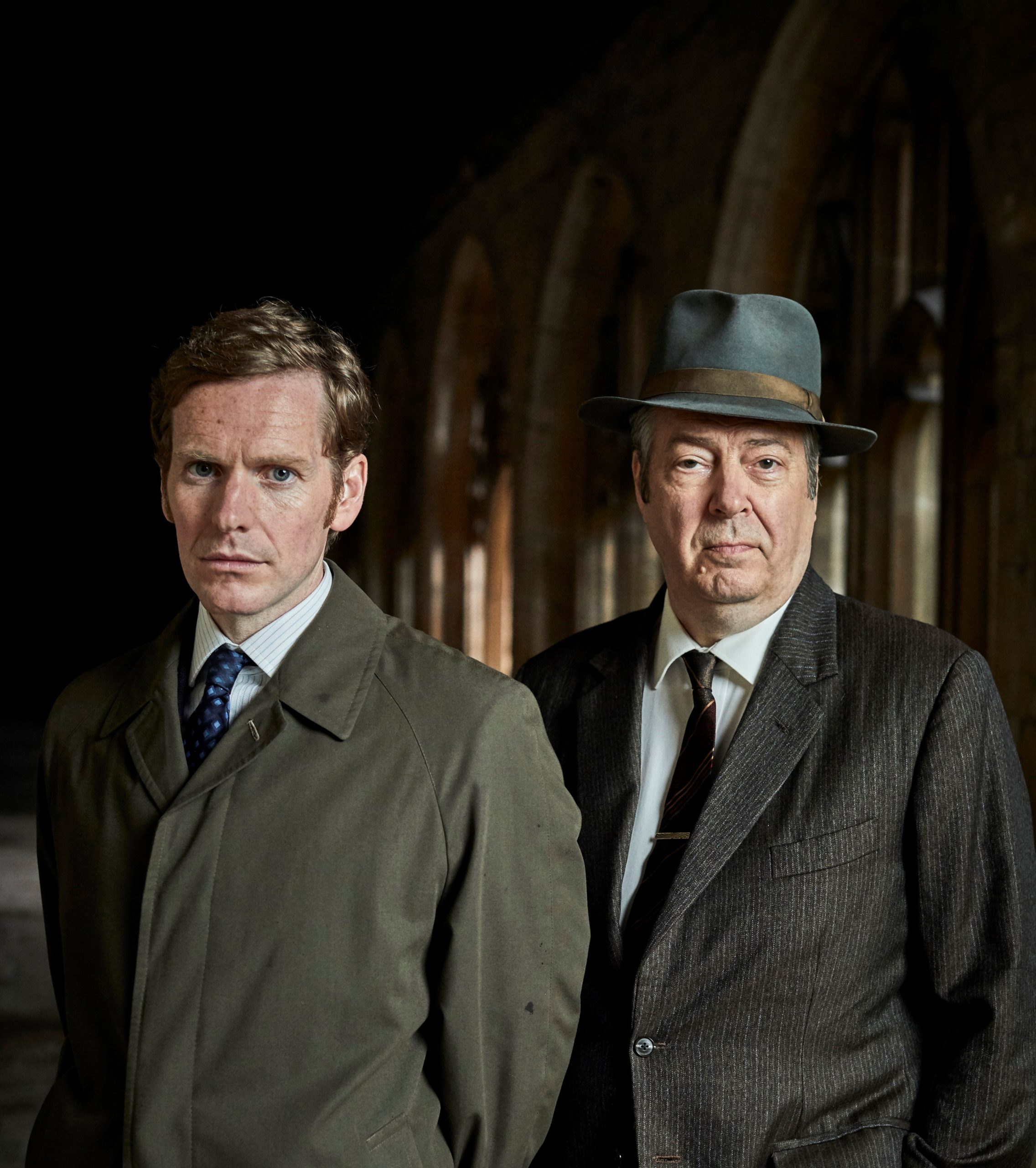 MASTERPIECE Mystery!
“Endeavour” Season 7

Shown from left to right: Shaun Evans as Endeavour Morse and Roger Allam as Fred Thursday

(C) Mammoth Screen

For editorial use only.