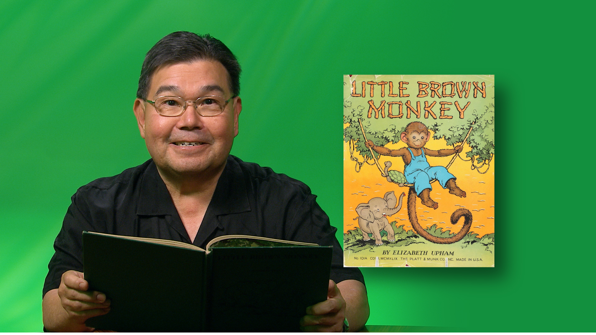 Kent Tsukamoto reads  “Little Brown Monkey” <br/>GET CAUGHT READING