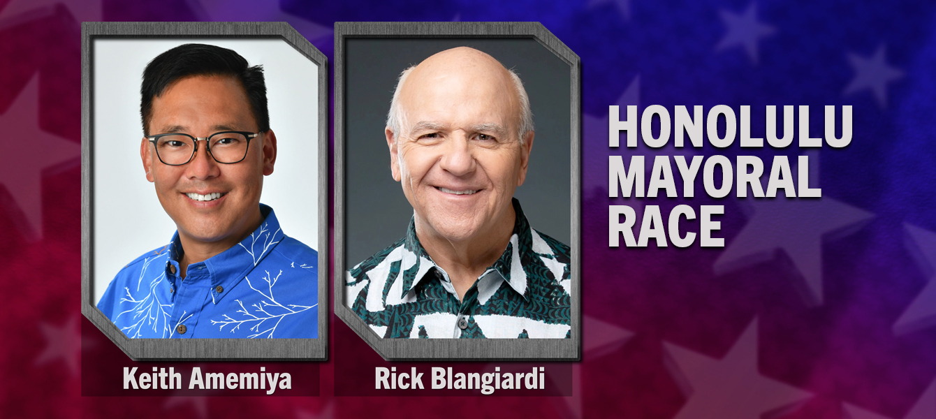 Election 2020 <br/>Amemiya vs Blangiardi <br/>Honolulu Mayoral Race <br/>INSIGHTS ON PBS HAWAIʻI
