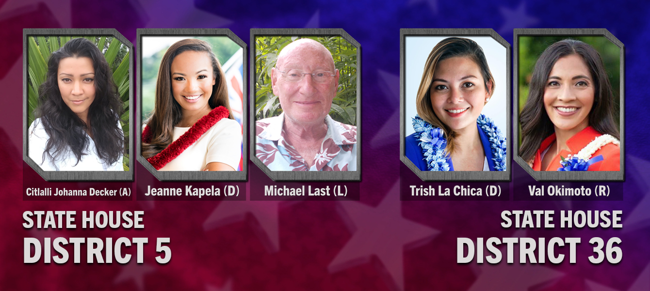Election 2020 <br/> State House District 5 <br/>State House District 36 <br/>INSIGHTS ON PBS HAWAIʻI