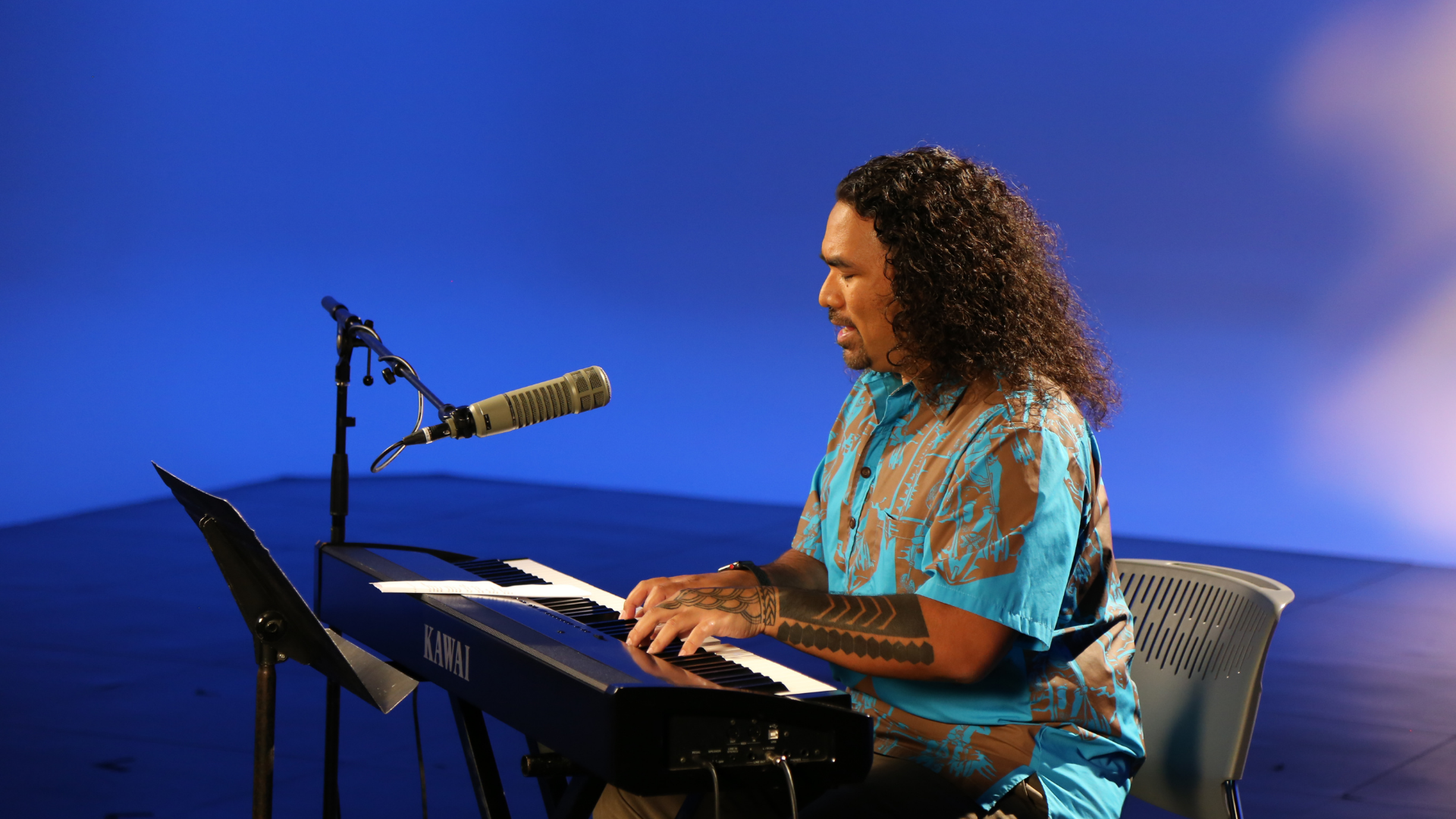 Aaron Salā, Hawaiian and English <br/>#PBSHAWAIIneighbor
