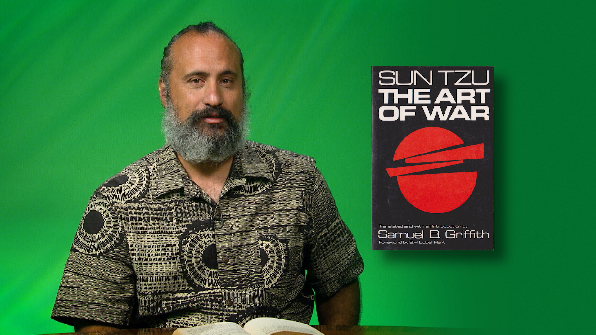 Kamuela Enos reads “The Art of War”  <br/>GET CAUGHT READING