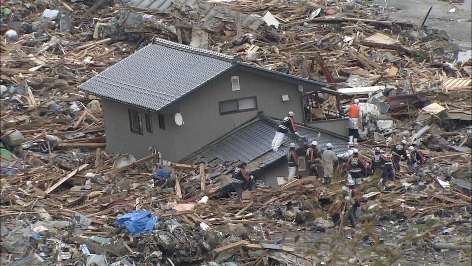 The Tsunami: The First Three Days