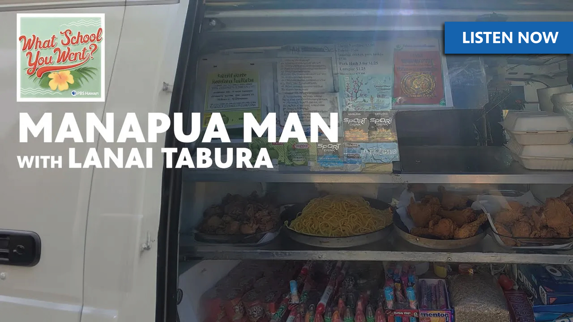 Manapua Man with Lanai Tabura