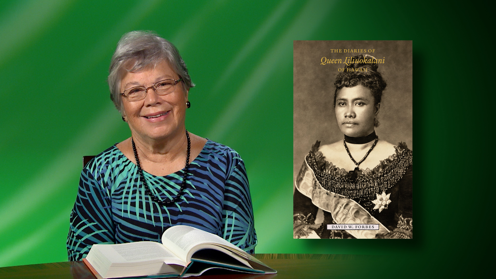 Jean Mahealani McClellan reads “The diaries of Queen Liliʻuokalani”  <br/>GET CAUGHT READING