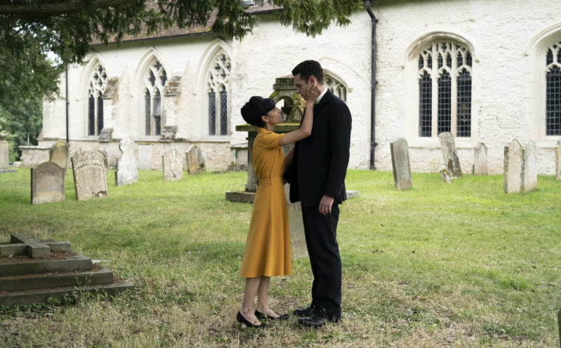 MASTERPIECE Mystery!
Grantchester, Season 7
Sundays, July 10 - August 14 at 9/8c on PBS

Episode Two
Sunday, July 17, 2022; 9-10pm ET on PBS
Lester Carmichael, the owner of a cleaning goods brand, is found dead in curious circumstances. Will and Geordie’s investigation leads them to an address where they discover Lester’s private life is less spotless than the pristine image he and his wife like to present to the public.

Shown from left to right: Ellora Torchia as Maya and Tom Brittney as Will Davenport

For editorial use only.

(C) Kudos Film and TV Ltd