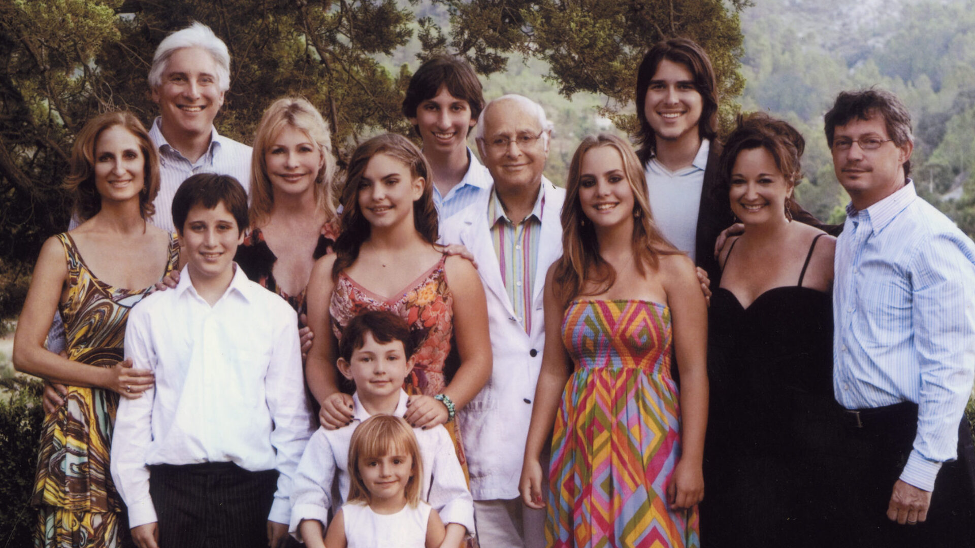 Norman Lear with Lyn Lear and family.
