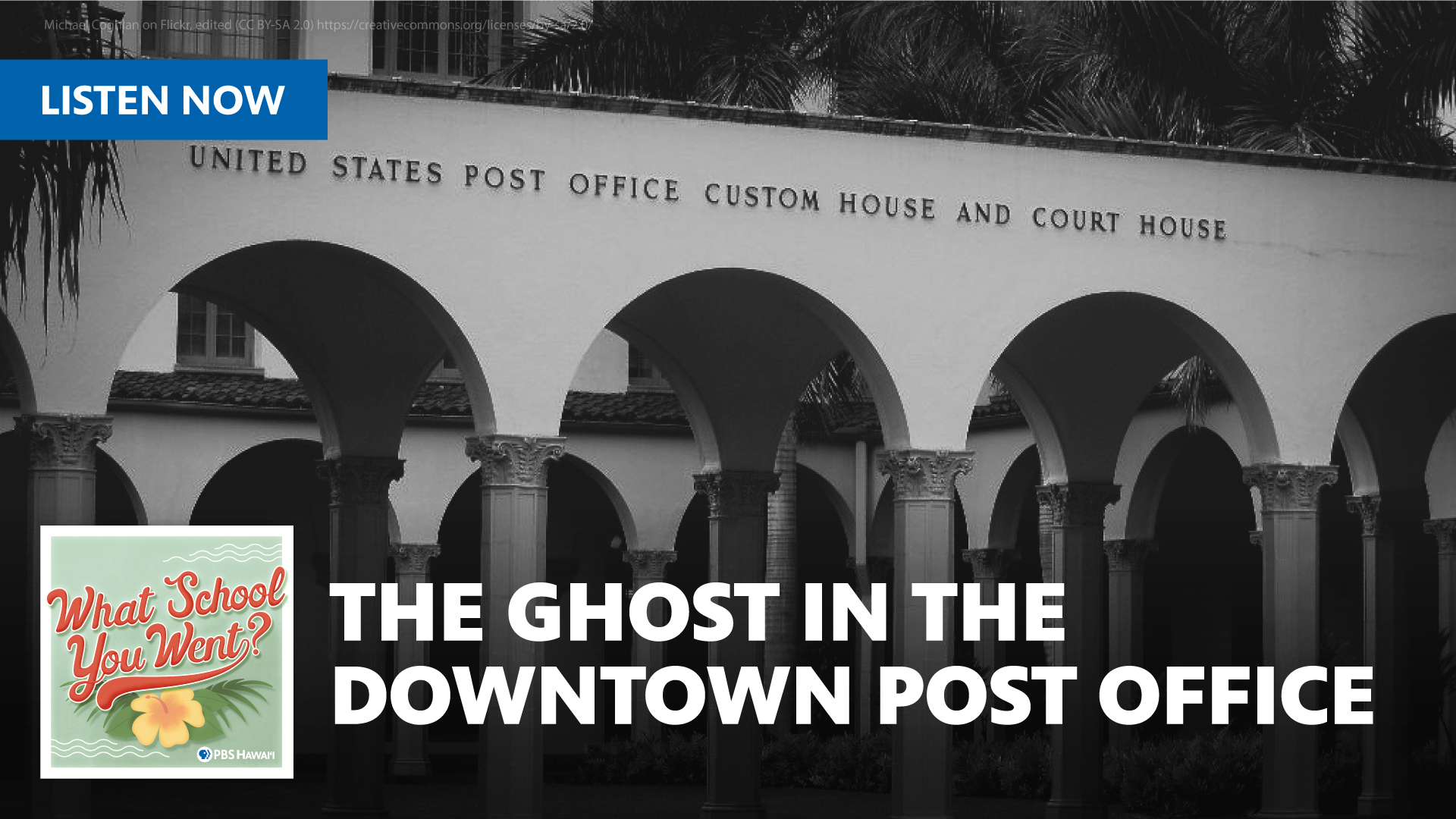 THE GHOST IN THE DOWNTOWN POST OFFICE