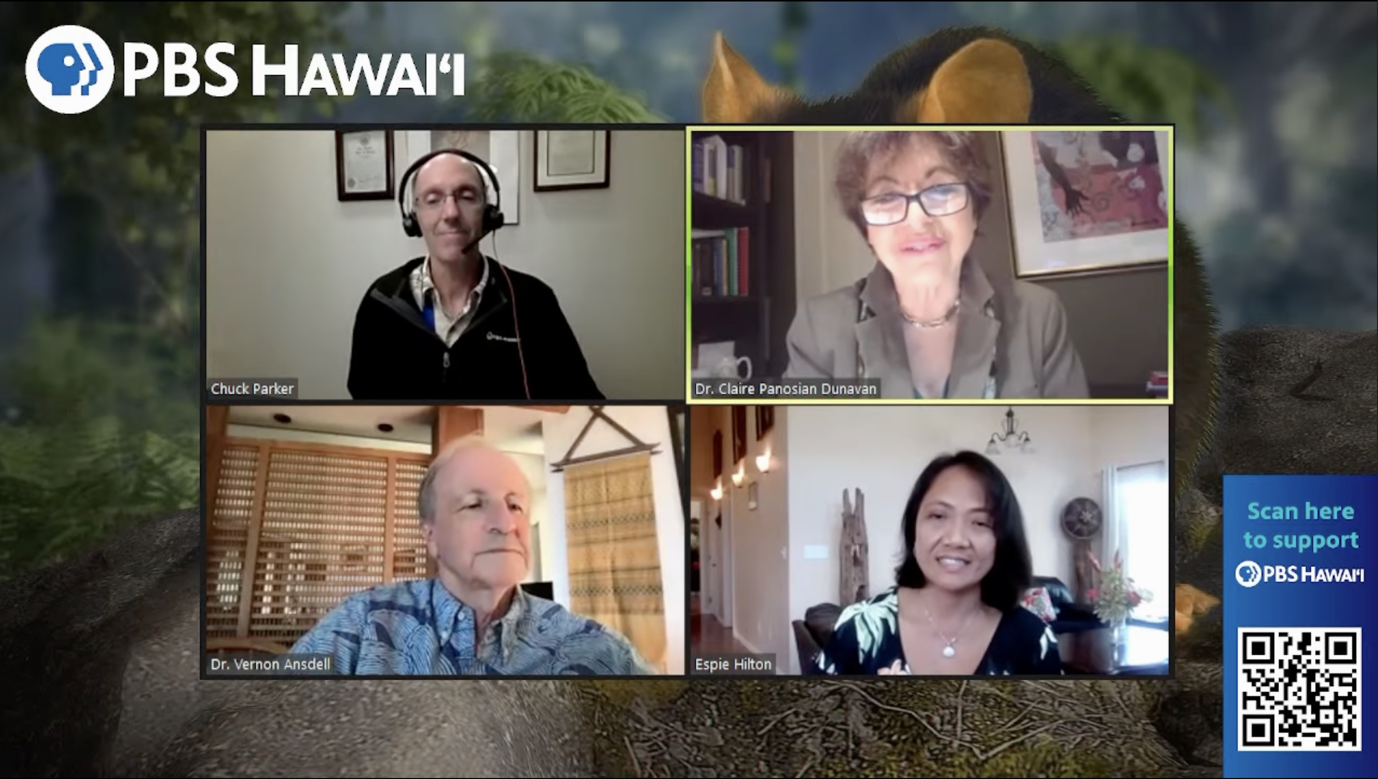 PBS Hawaiʻi Panel Discussion <br/>Accidental Host Virtual Screening
