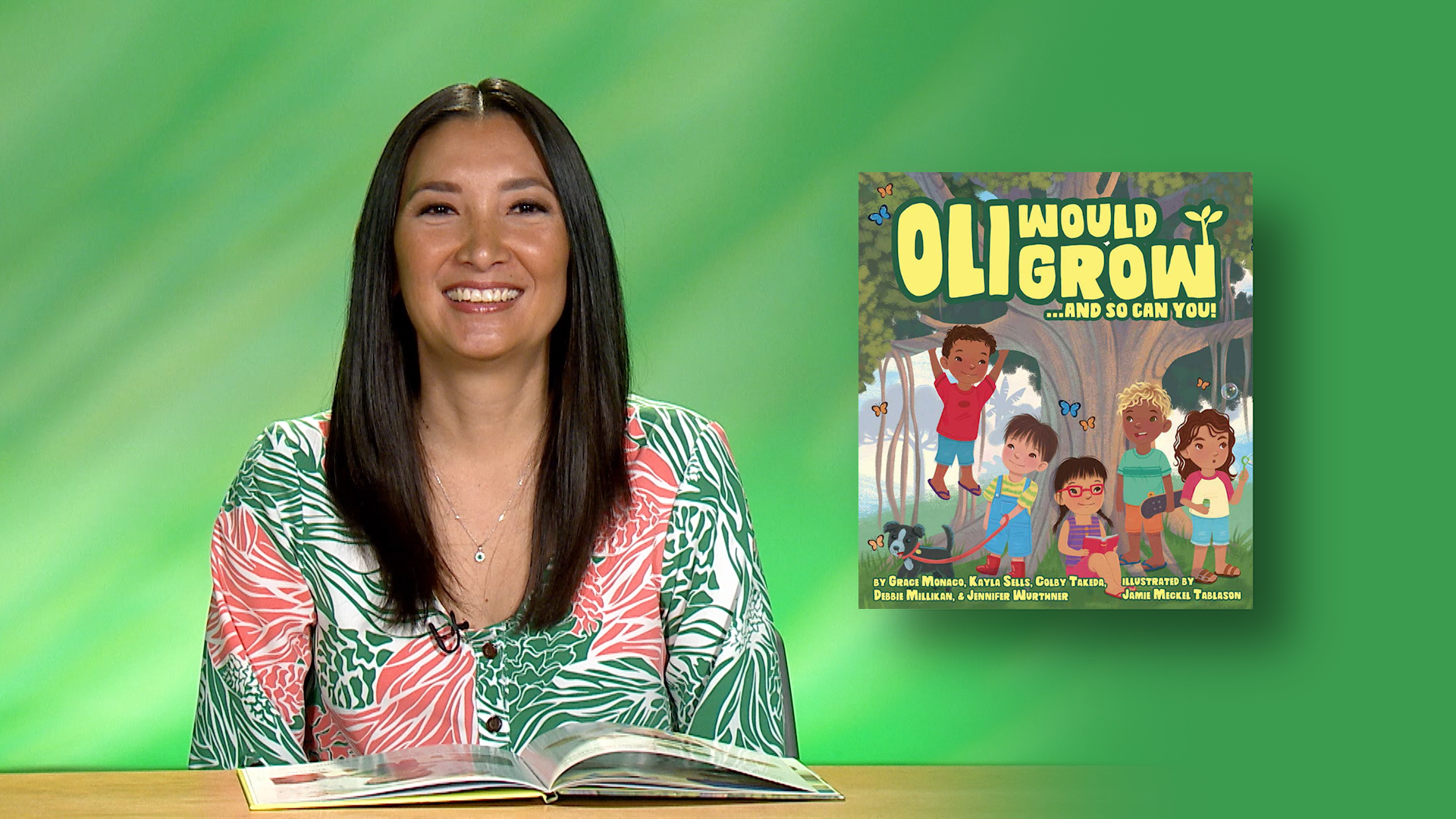 Torrie Inouye reads “Oli Would Grow… and So Can You” <br/>GET CAUGHT READING