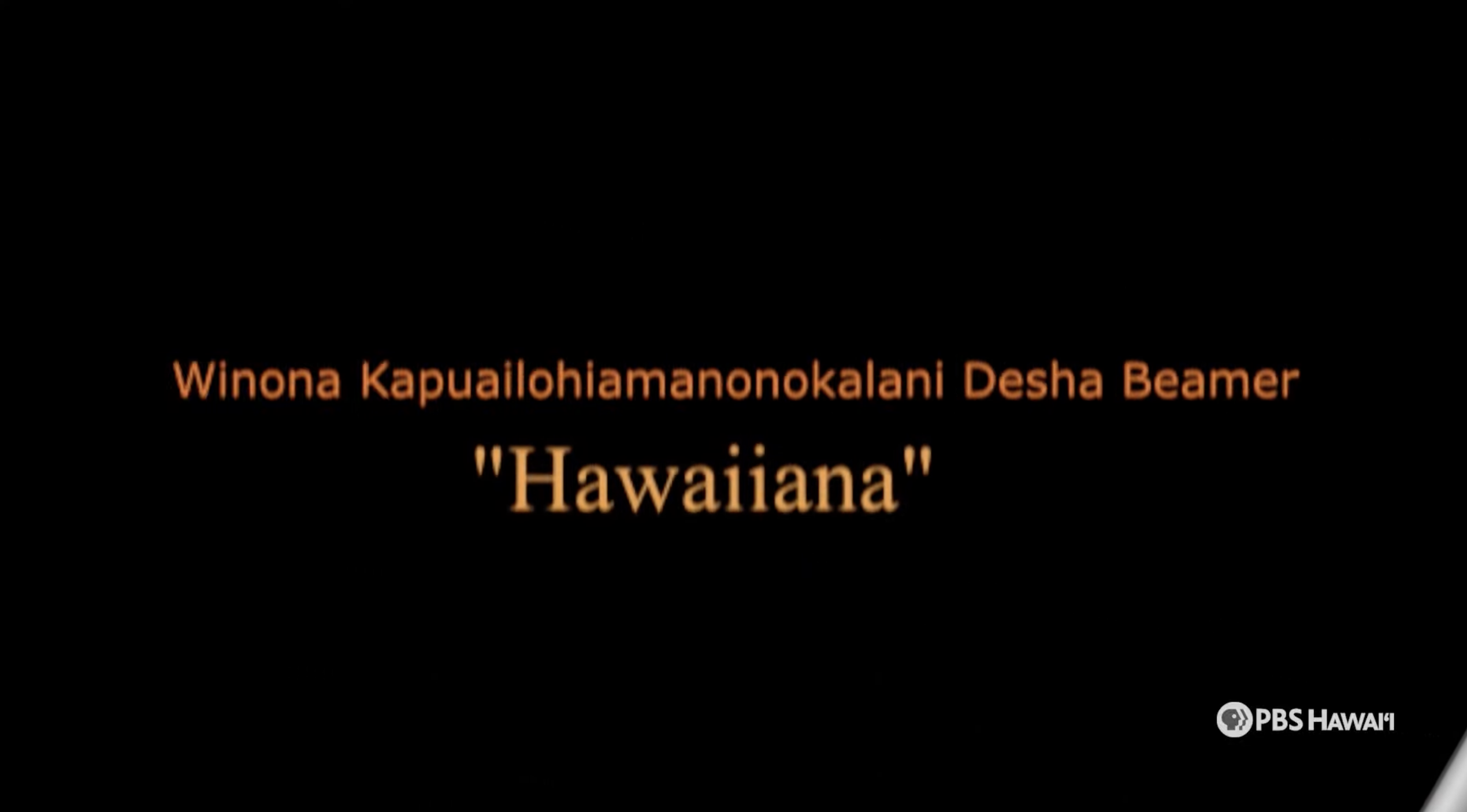 Hawaiiana | PBS HAWAIʻI PRESENTS