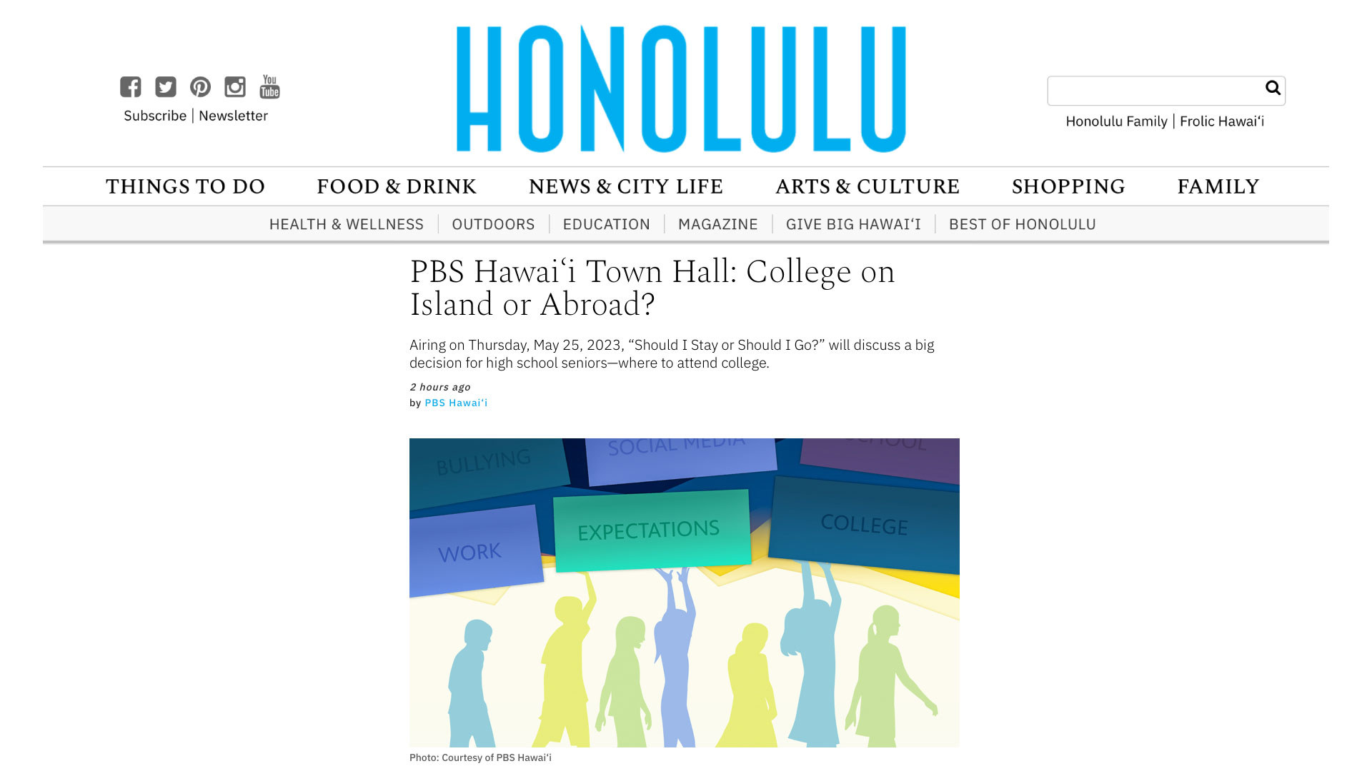 KĀKOU Hawaiʻi’s Town Hall in Honolulu Magazine
