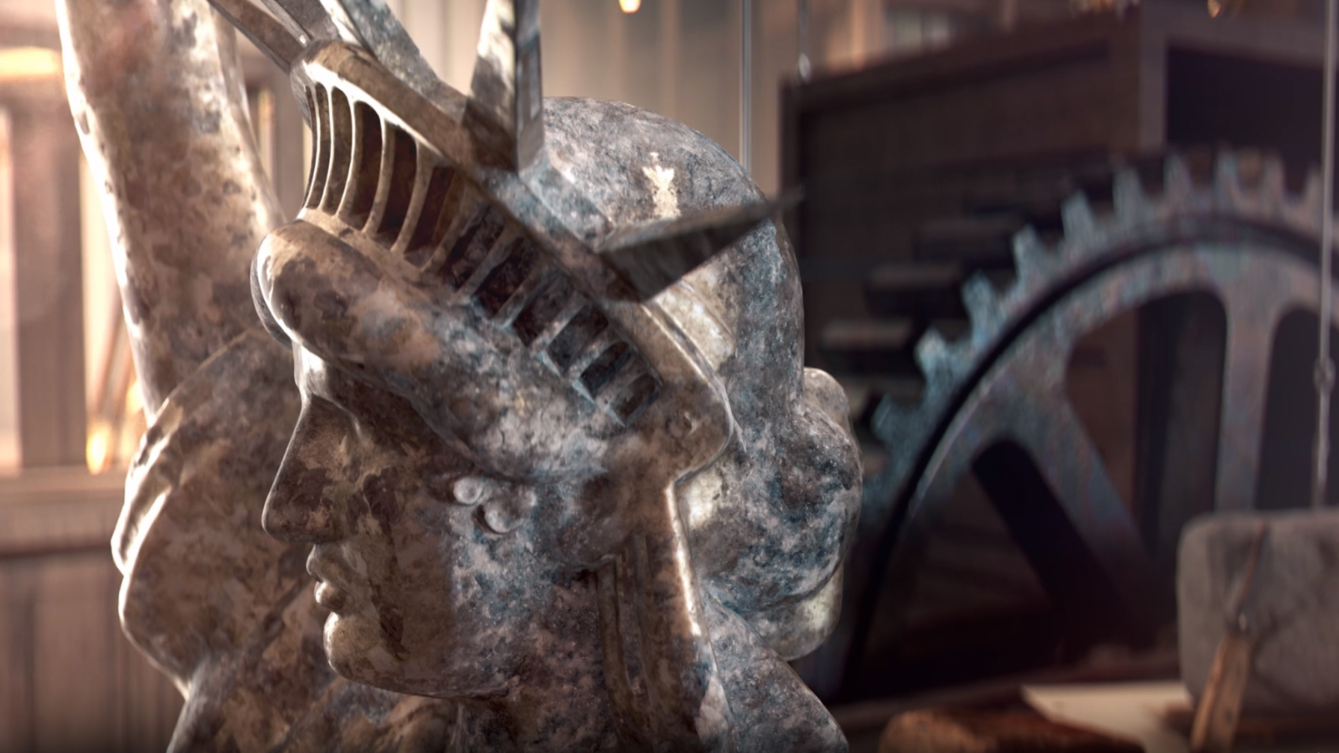 The Statue of Liberty <br/>ICONIC AMERICA