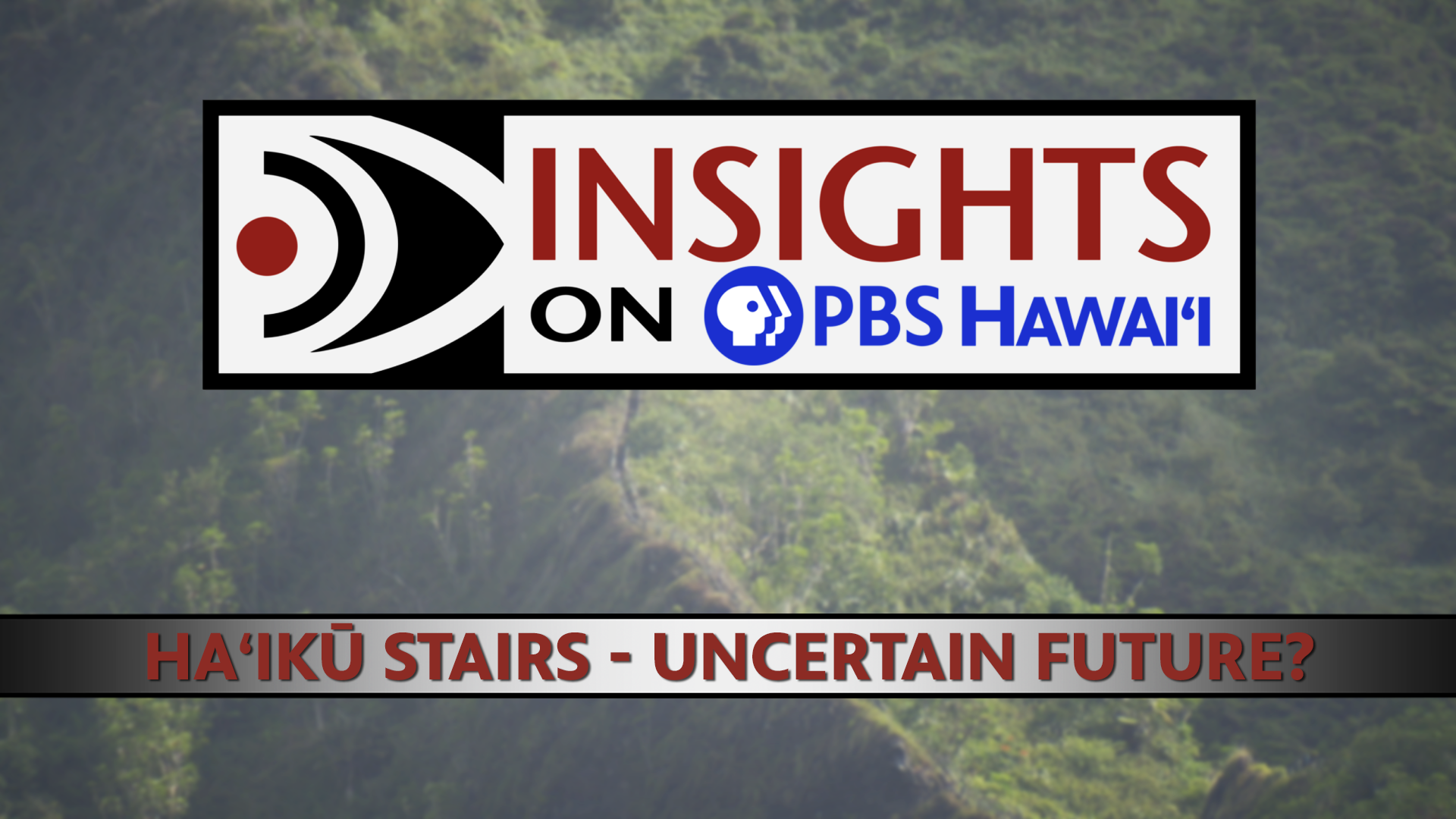 INSIGHTS ON PBS HAWAIʻI <br/>Haʻikū Stairs: Uncertain Future?