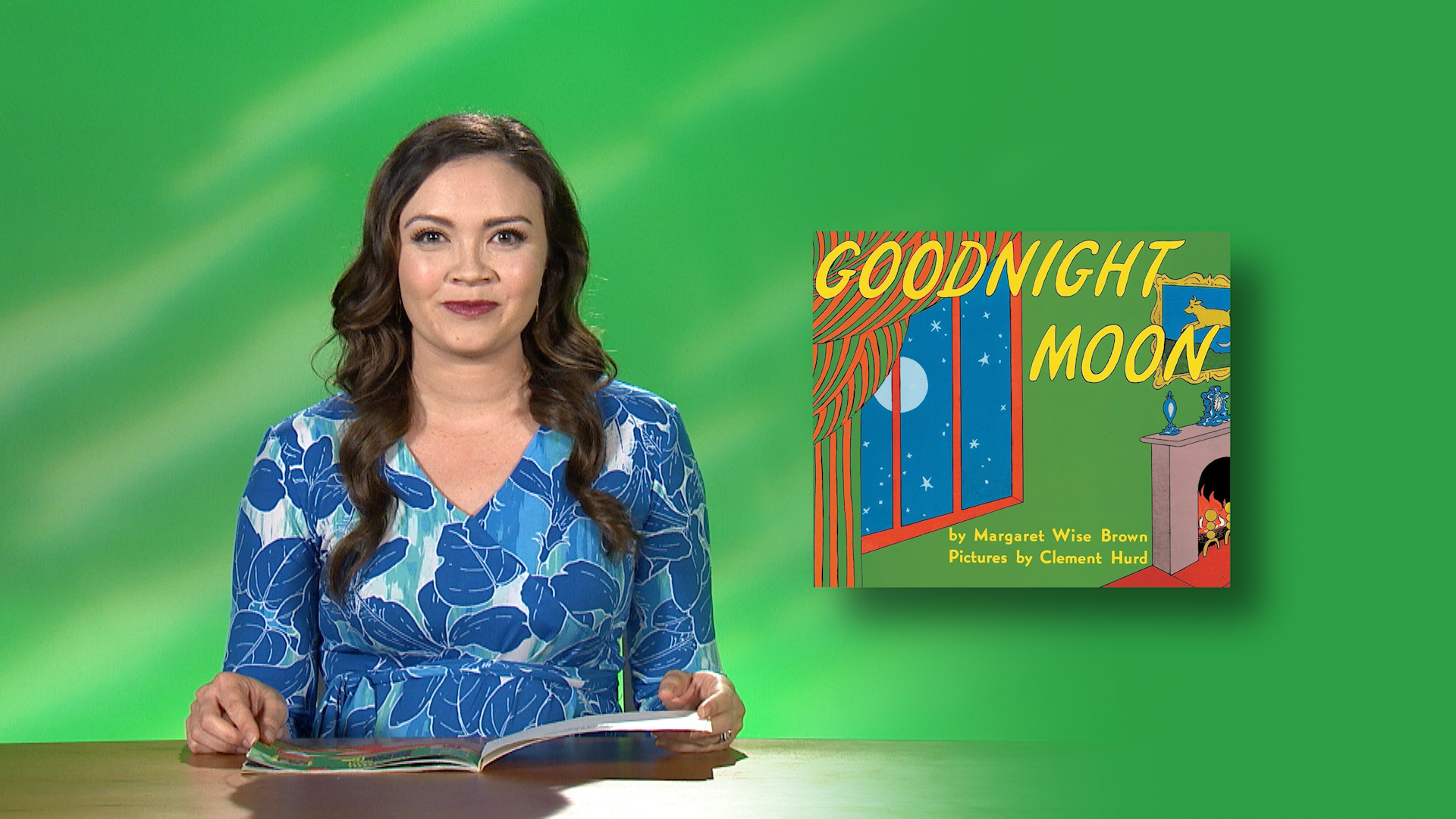 GET CAUGHT READING <br/>Lauren Day reads &#8220;Goodnight Moon&#8221;