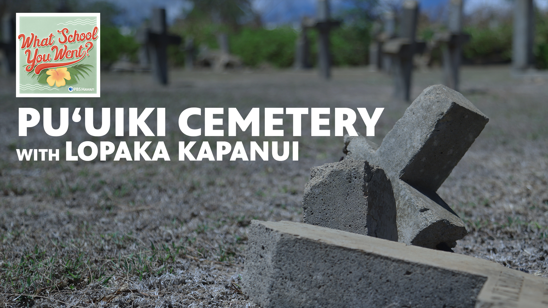 PUʻUIKI CEMETERY  <br/>with Lopaka Kapanui