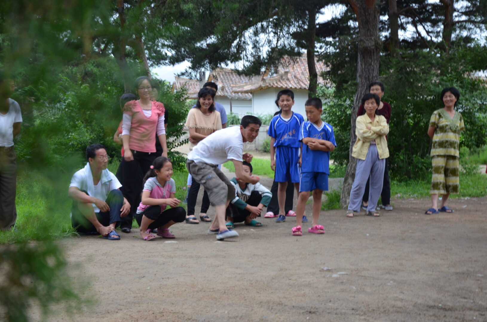 PLAYING FRISBEE IN NORTH KOREA