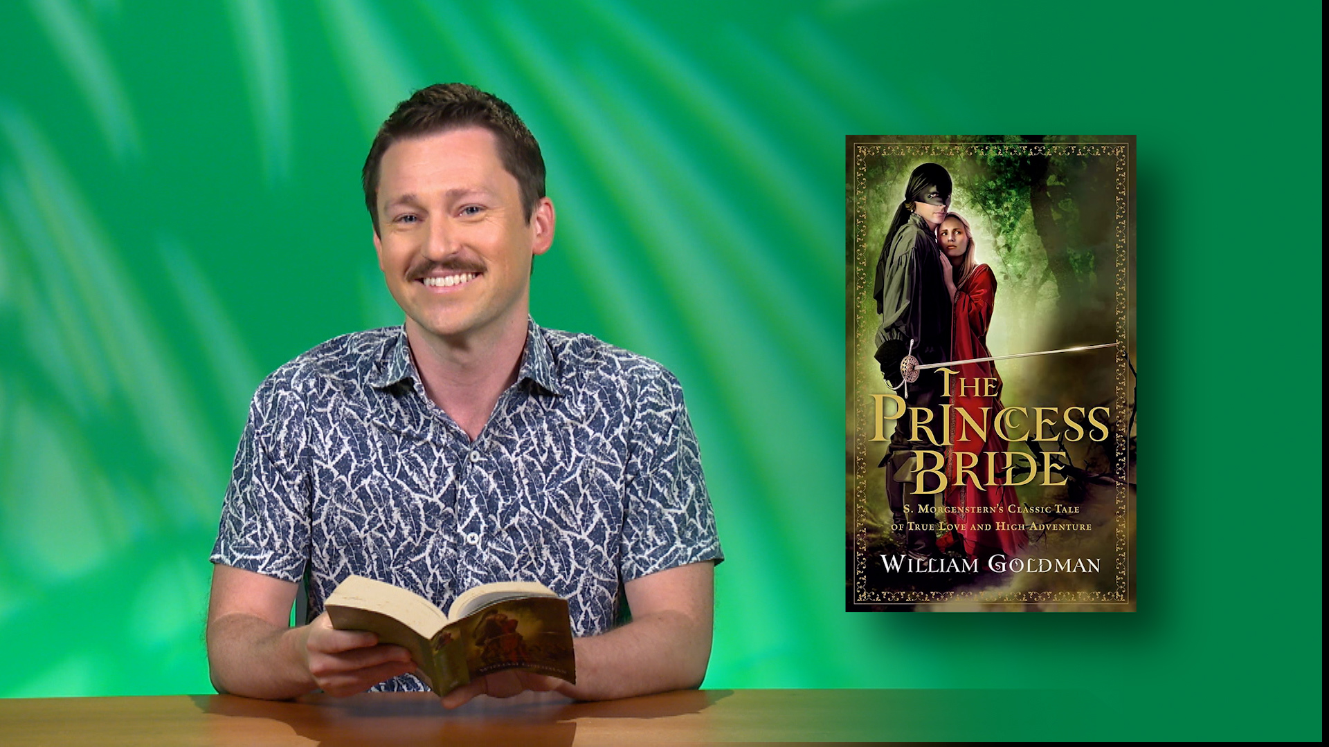 GET CAUGHT READING <br/>Andrew Gumm Reads &#8220;The Princess Bride&#8221;
