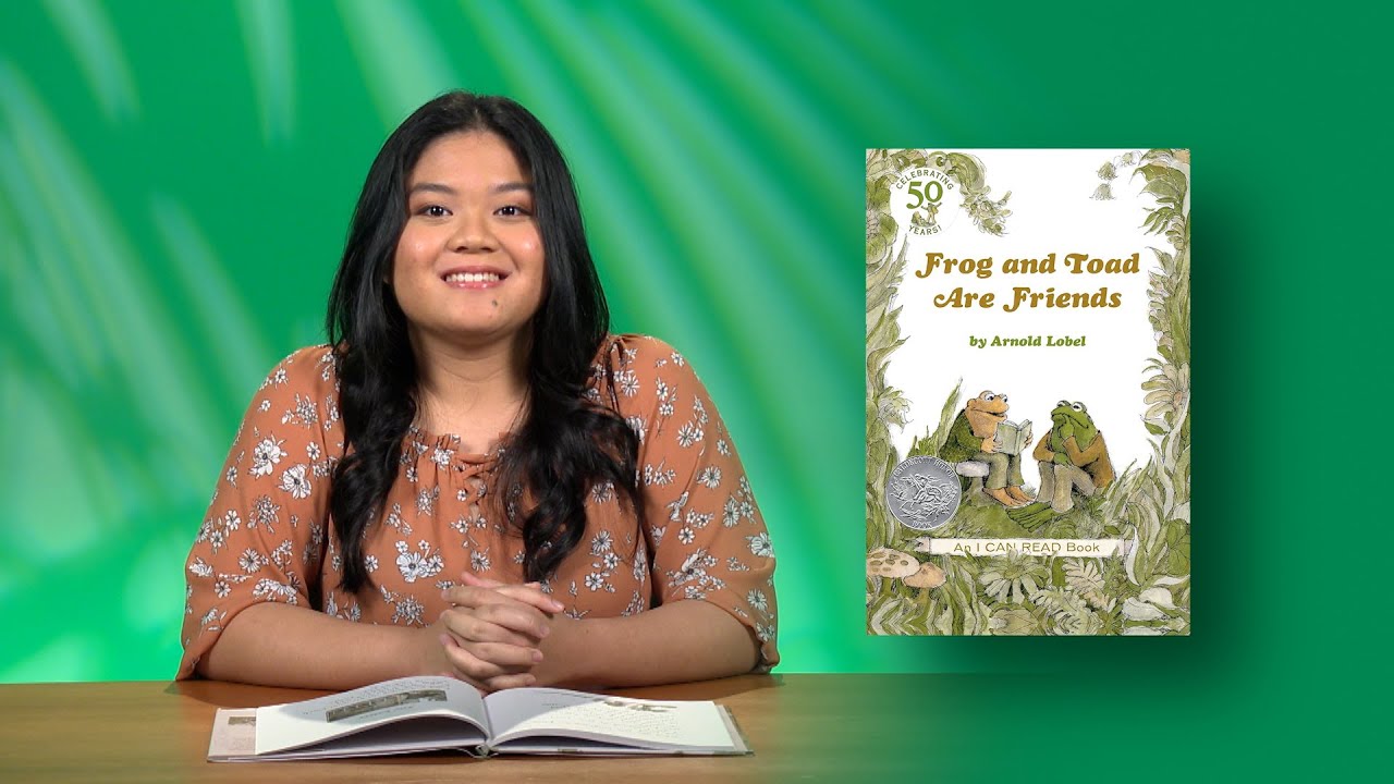 GET CAUGHT READING <br/> Frances Uy Reads &#8220;Frog and Toad Are Friends&#8221;