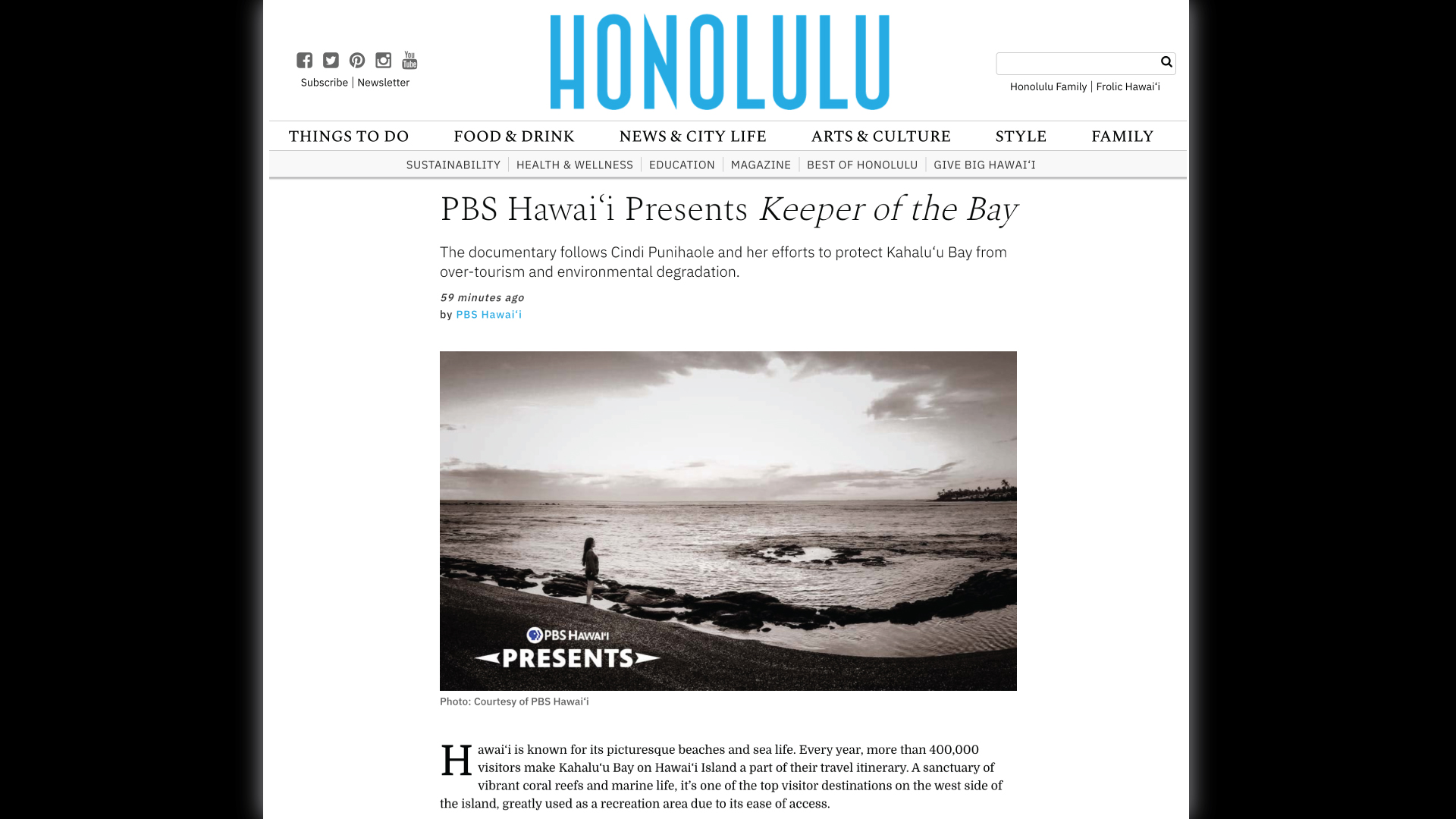 PBS HAWAIʻI PRESENTS <br/>Keeper of the Bay