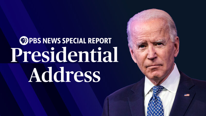 WILMINGTON, DE - DECEMBER 22: President-elect Joe Biden speaks prior to the holiday at the Queen theatre on December 22, 2020 in Wilmington, Delaware. Biden spoke ahead of the Christmas holiday and called the $900 billion coronavirus aid bill passed by Congress on Monday a start, insisting on more economic relief after the inauguration. (Photo by Joshua Roberts/Getty Images)