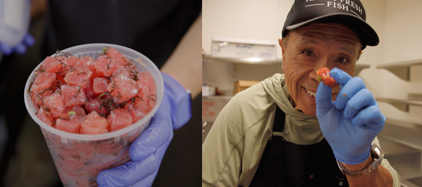 Chef Sam Choy shares his take on poke