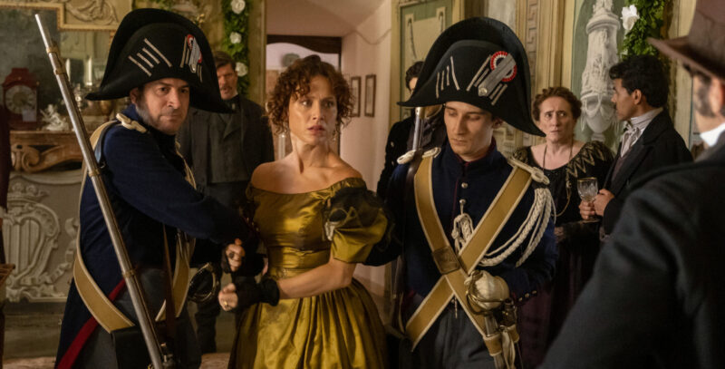 MASTERPIECE
The Count of Monte Cristo 

Episode Eight: “The Last Two”
Sunday, May 10, 2026 at 10/9c on PBS

With one enemy out of the way, Edmond works to ensure that the remaining two pay for their crimes against him. A possible future with Mercedes awaits, but after years of deceit, is he still the same man?

Shown: Hermine Danglars (Gabriella Pession)

For editorial use only.

Photographer: Claudio Iannone

Courtesy of Palomar and MASTERPIECE.