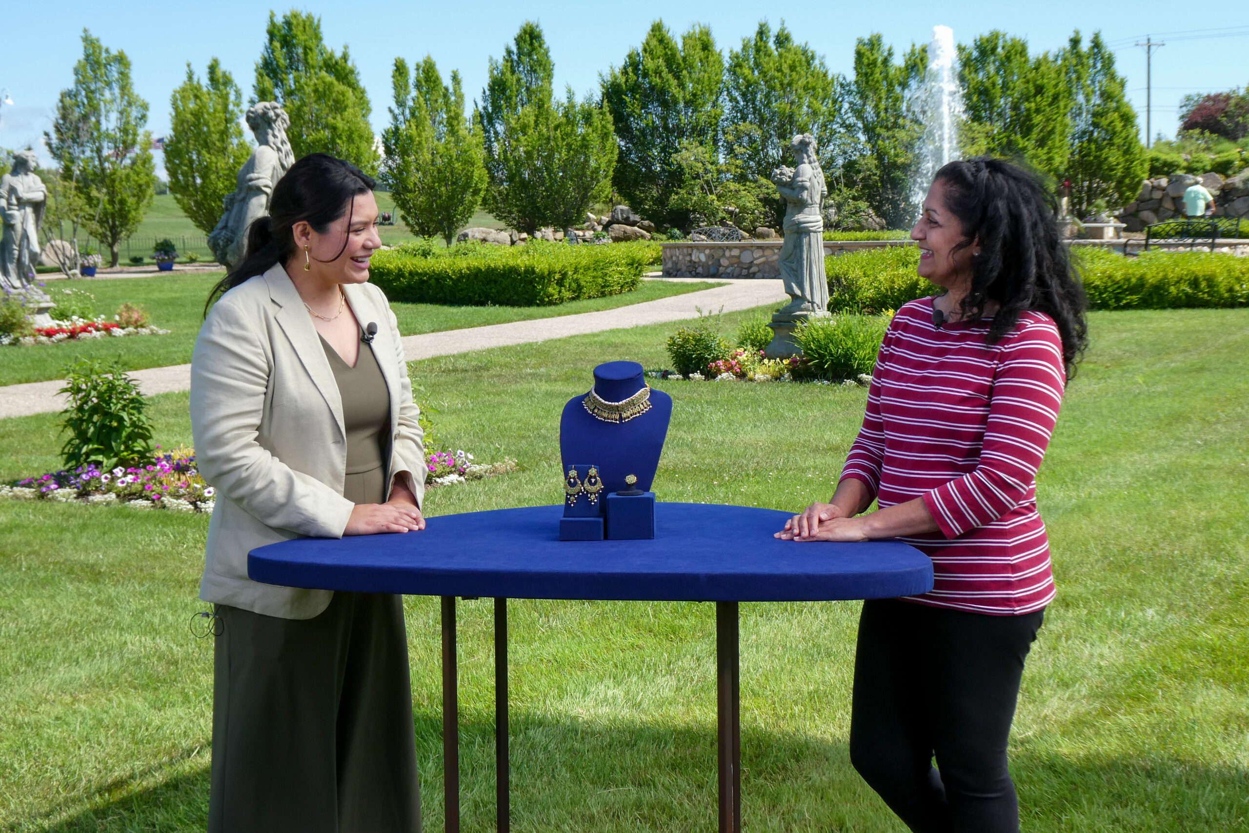 The hit PBS series Antiques Roadshow stopped at the Castle Farms on July 1, 2025 in Charlevoix, MI as part of the series 30th season tour.