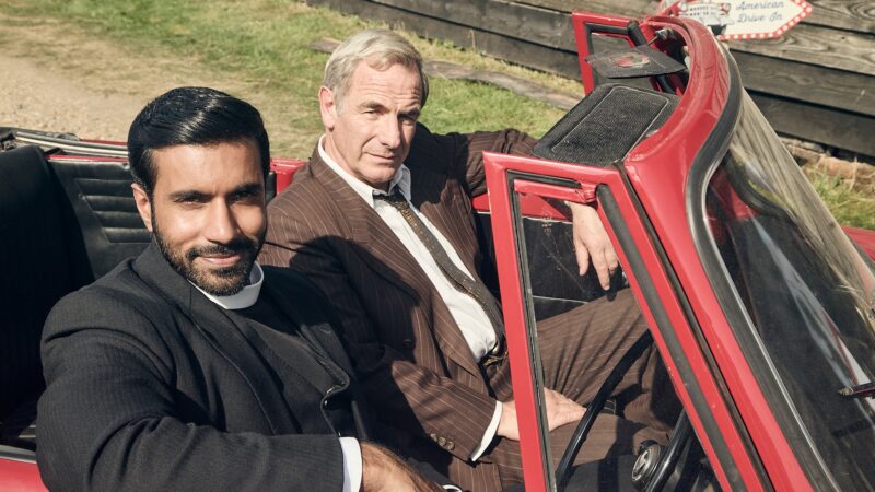 MASTERPIECE Mystery!
Grantchester
The Final Season

Premieres Sunday, June 14, 2026 at 9/8c on PBS

Shown from left to right: Rishi Nair as Alphy Kottaram and Robson Green as Geordie Keating

For editorial use only.

Courtesy of Kudos and MASTERPIECE