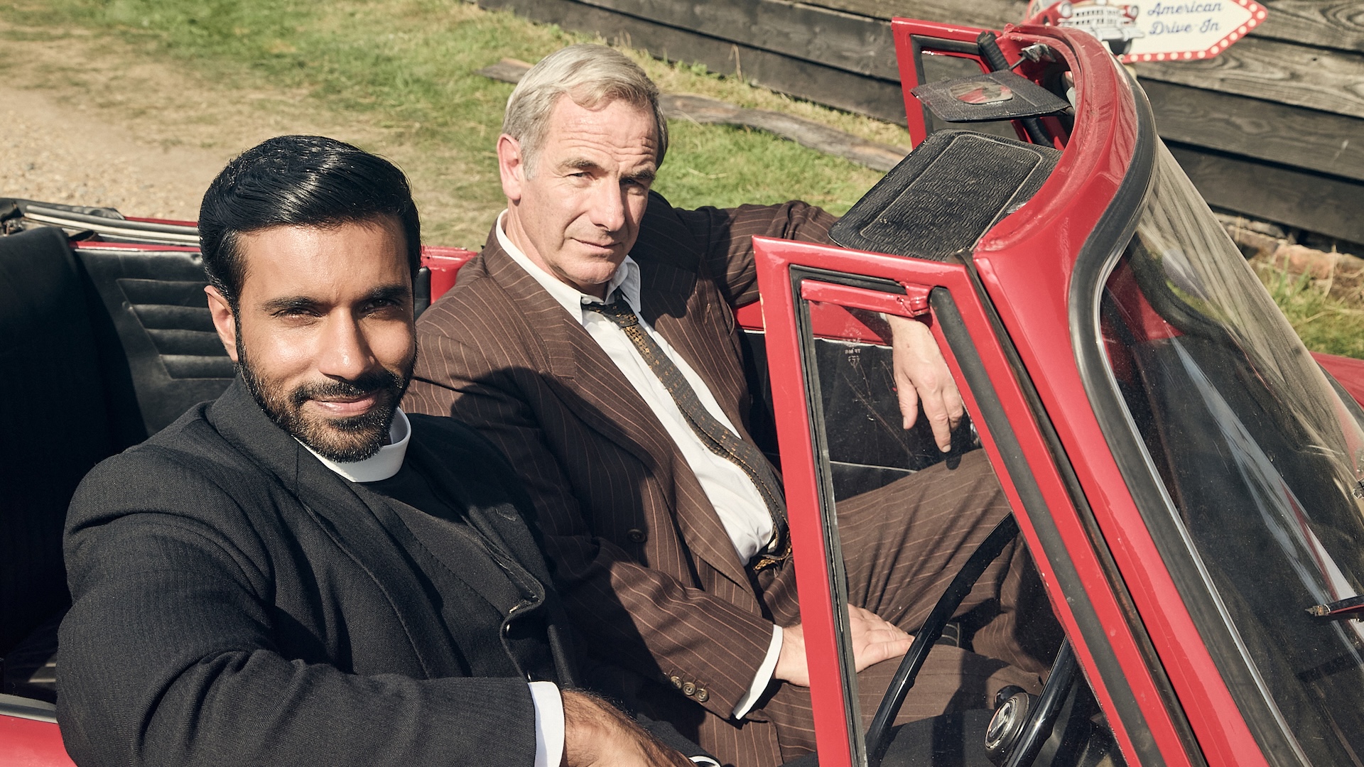 MASTERPIECE Mystery!
Grantchester
The Final Season

Premieres Sunday, June 14, 2026 at 9/8c on PBS

Shown from left to right: Rishi Nair as Alphy Kottaram and Robson Green as Geordie Keating

For editorial use only.

Courtesy of Kudos and MASTERPIECE