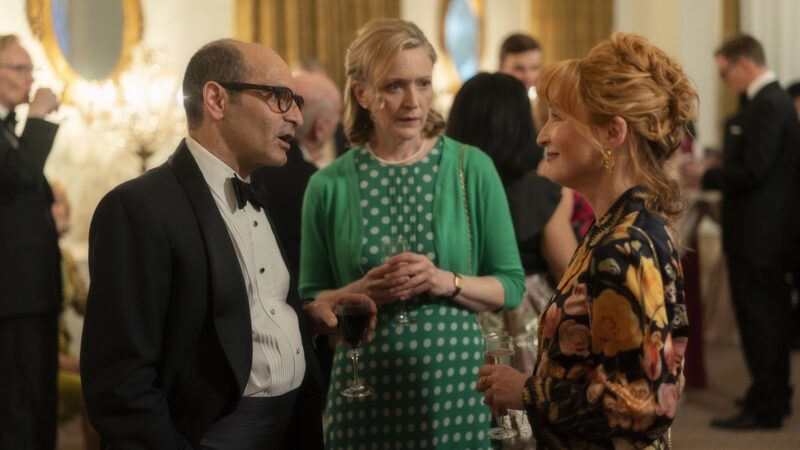 MASTERPIECE
Marble Hall Murders

Episode Three
Sunday, September 20, 2026 at 9/8c on PBS
Eliot begins to deteriorate and accuses his family of murder, while it seems that Atticus Pünd is closing in on a suspect.

Shown L-R: Frederick Turner/Achilles Vassilikos (Zubin Varla), Brenda (Claire Price), Susan Ryeland (Lesley Manville)

For editorial use only.

Courtesy of Eleventh Hour Films and MASTERPIECE.