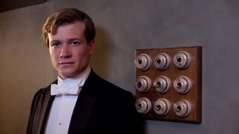 Downton Abbey Season 3
Sundays, January 6 - February 17, 2013 on MASTERPIECE on PBS - Part 5

Shown: Ed Speleers as Jimmy Kent

© Joss Barratt/Carnival Film &amp; Television Limited 2012 for MASTERPIECE
This image may be used only in the direct promotion of MASTERPIECE CLASSIC. No other rights are granted. All rights are reserved. Editorial use only. USE ON THIRD PARTY SITES SUCH AS FACEBOOK AND TWITTER IS NOT ALLOWED.