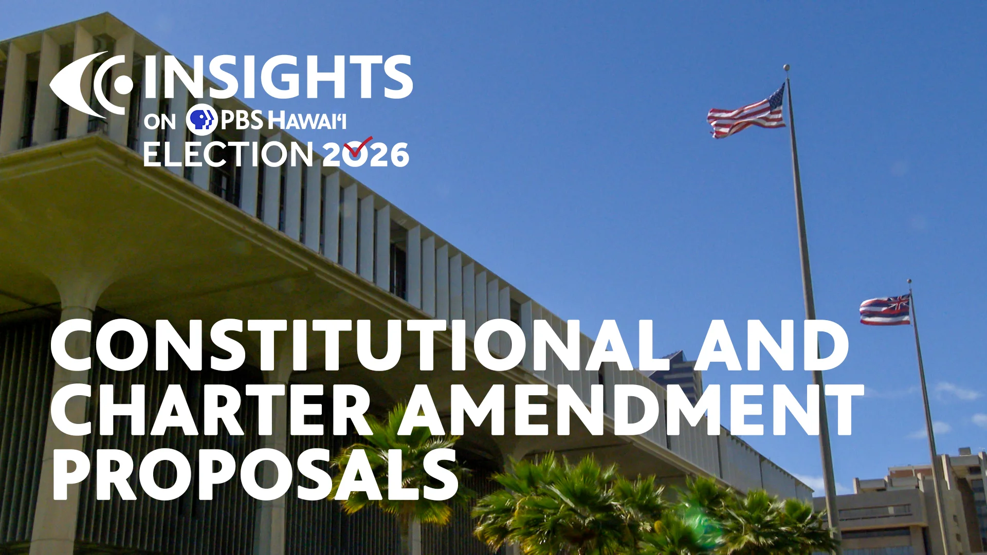 General Election: Constitutional and Charter Amendment Proposals <br/>INSIGHTS on PBS HAWAIʻI